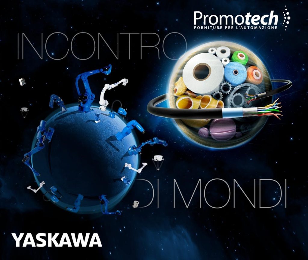 collaborazione Promotech X Yaskawa - INCONTRO DI MONDI